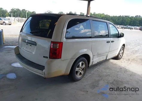 2008 Dodge Grand Caravan Se из США, поврежденный, VIN 1D8HN44H48B127363